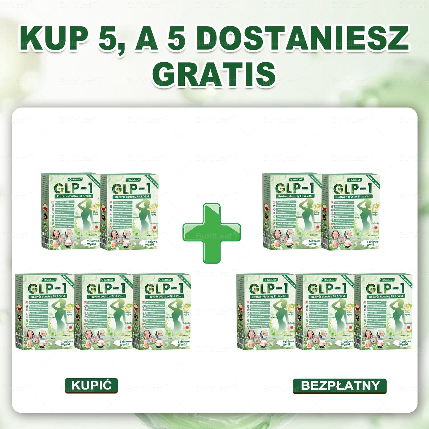 🍃Oficjalny sklep Polska | BuildLeaf® GLP-1 8-w-1 Fit & Vital Rozwiązanie (Jednorazowe dziennie, widoczne zmiany w ciągu 7 dni) ✅ Otyłość, zdrowie sercowo-naczyniowe, cukrzyca, bezdech senny, zdrowie jelit, problemy ze stawami i inne.