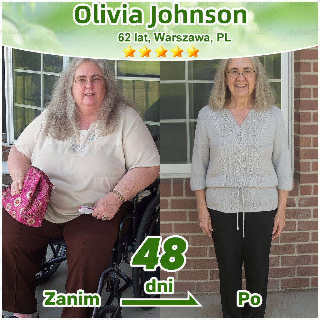 🍃Oficjalny sklep Polska | BuildLeaf® GLP-1 8-w-1 Fit & Vital Rozwiązanie (Jednorazowe dziennie, widoczne zmiany w ciągu 7 dni) ✅ Otyłość, zdrowie sercowo-naczyniowe, cukrzyca, bezdech senny, zdrowie jelit, problemy ze stawami i inne.