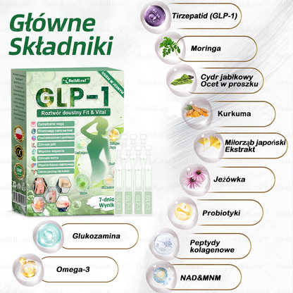 🍃Oficjalny sklep Polska | BuildLeaf® GLP-1 8-w-1 Fit & Vital Rozwiązanie (Jednorazowe dziennie, widoczne zmiany w ciągu 7 dni) ✅ Otyłość, zdrowie sercowo-naczyniowe, cukrzyca, bezdech senny, zdrowie jelit, problemy ze stawami i inne.