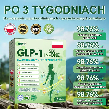 Zalecane przez Centrum Zdrowia w Polsce | Oficjalny sklep 👨‍⚕️👨‍⚕️HHVB® GLP-1 doustny roztwór na odchudzanie