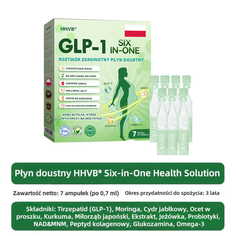 Zalecane przez Centrum Zdrowia w Polsce | Oficjalny sklep 👨‍⚕️👨‍⚕️HHVB® GLP-1 doustny roztwór na odchudzanie