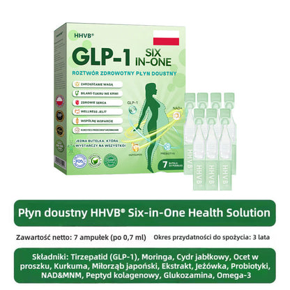 Zalecane przez Centrum Zdrowia w Polsce | Oficjalny sklep 👨‍⚕️👨‍⚕️HHVB® GLP-1 doustny roztwór na odchudzanie