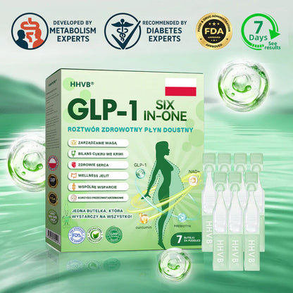 Zalecane przez Centrum Zdrowia w Polsce | Oficjalny sklep 👨‍⚕️👨‍⚕️HHVB® GLP-1 doustny roztwór na odchudzanie